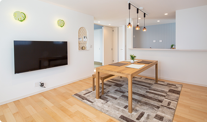 自由設計のこだわり