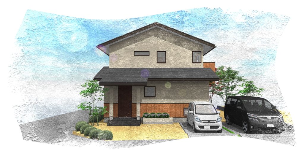 完成見学会が無事に終了しました　松本市波田の新築住宅