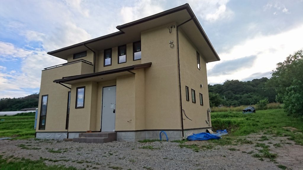 松本市四賀地区のお施主様とお打合せ