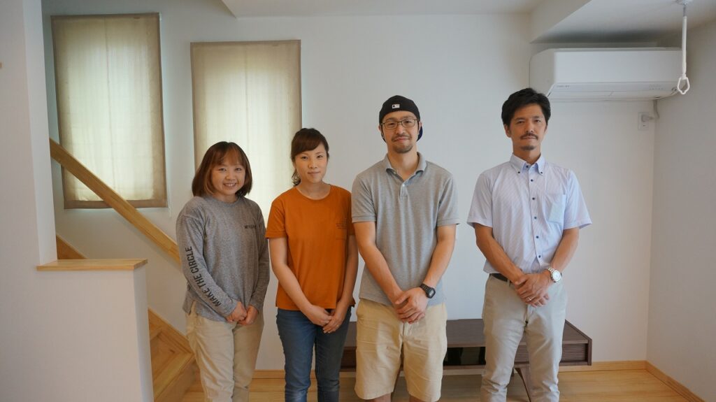 大町市でご新築いただいたお客様　お引渡しでした