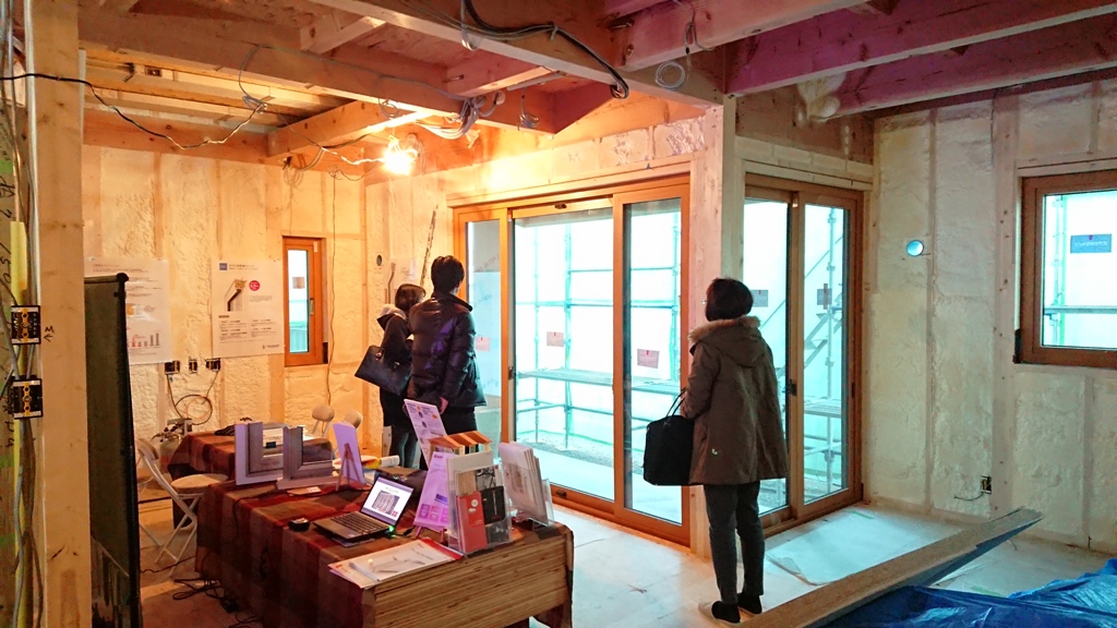 松本市筑摩の耐震と断熱が分かる見学会　開催しました