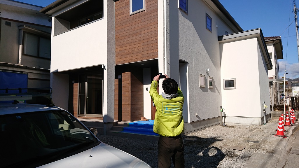 松本市浅間温泉の現場で社内検査をしました