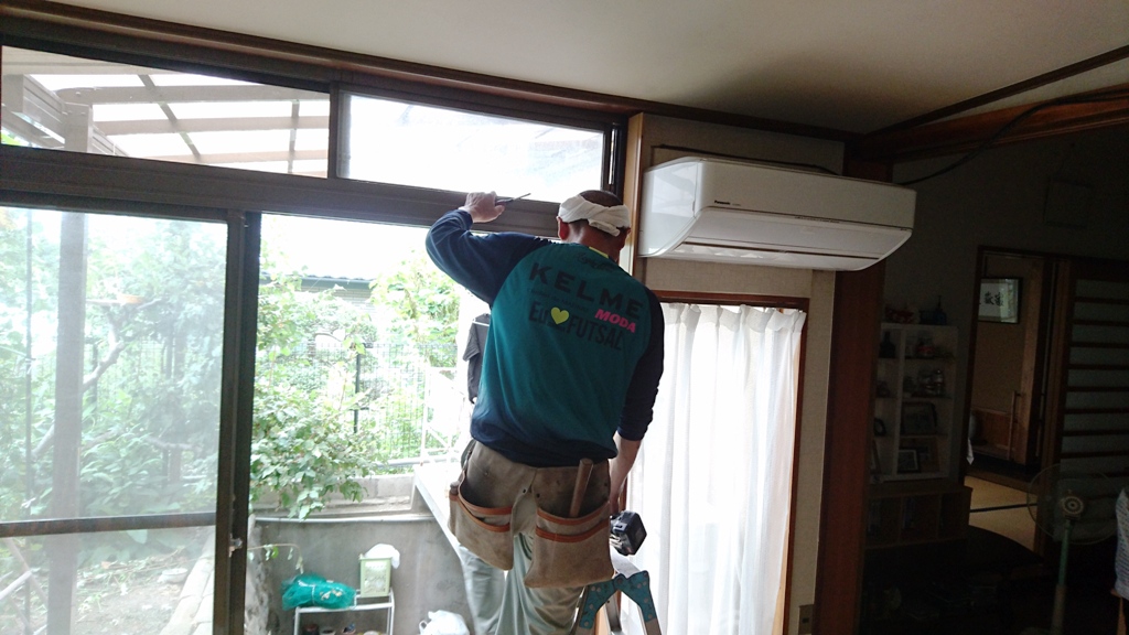 松本市浅間温泉にて内窓を設置した省エネリフォーム