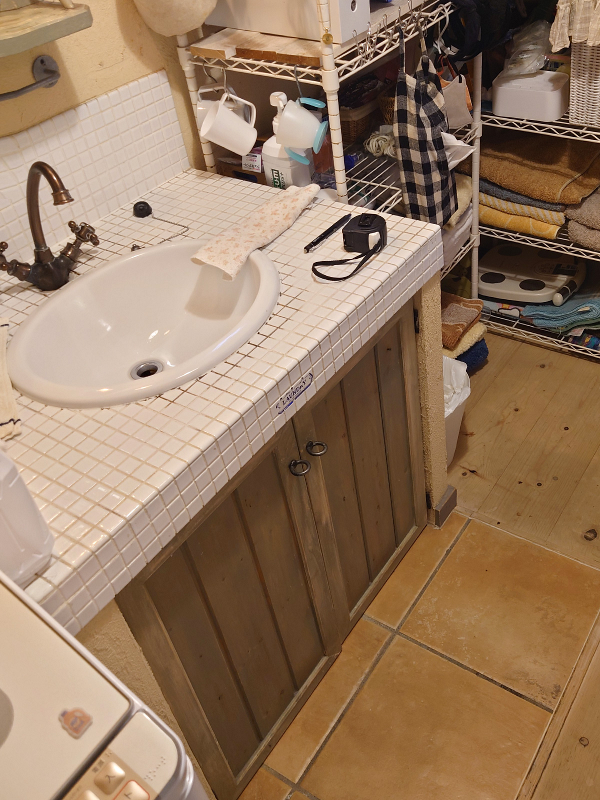 モールテックス洗面カウンター